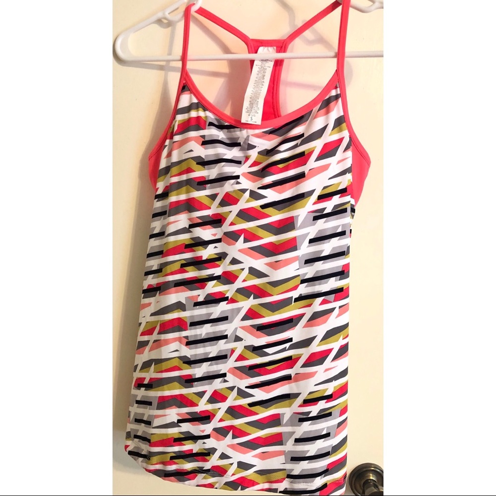 Fabletics Workout Tank Top w/ Built in Sports Bra
